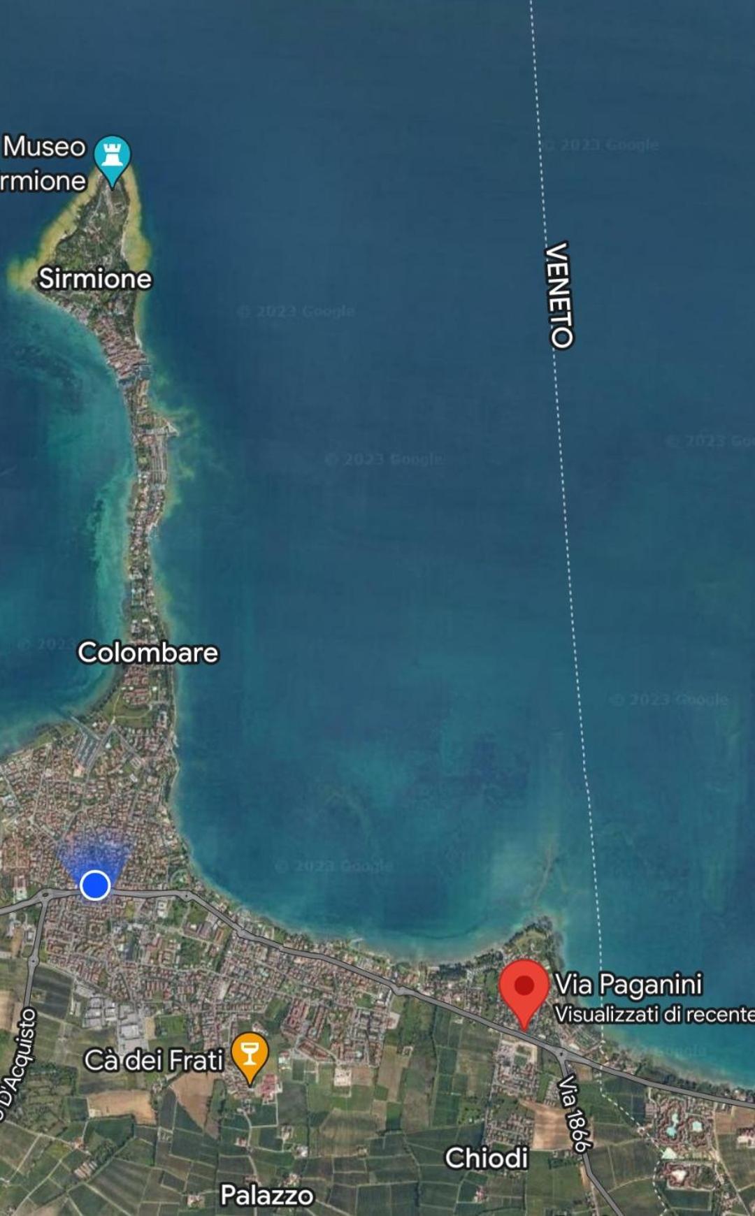 Casa Vittoria Sirmione Punta Gro Con Piscina Apartment Luaran gambar